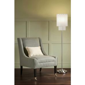 Veil Stehleuchte - Silber