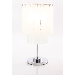 Veil Lampe de table en argent