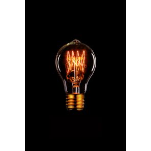 2 x Vintage Edison Bulb (A19)