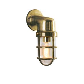 Tristan Lampada da parete industriale - Ottone