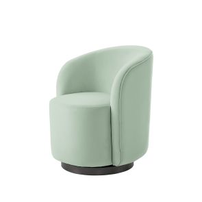 West End Silla Giratoria de comedor - Jade - Base Negra