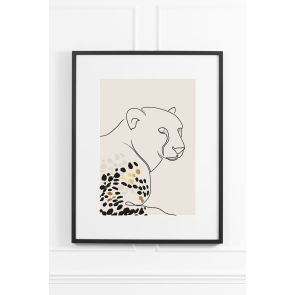 Wild Gold No.1 - Zwarte Lijst
