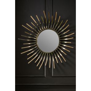 Zia Brass Wall Mirror 