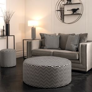 Zig Zag Grand tabouret 