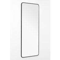 Alana Extra Large Leaning Mirror - Matt Black
