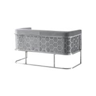 Alveare 2-Sitzer Sofa -Silber- Taubengrau