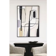 Brownstone Eins - Handgemalte Wandkunst