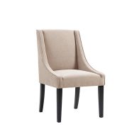 Chatsworth Chaise de salle à manger – Taupe.