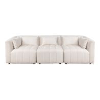 Essen 3-sitssoffa – Ivory Chenille