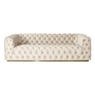 Frankfurt Three Seat Sofa - Chalk