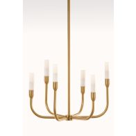 Gracia Lampadario a 6 luci - Ottone