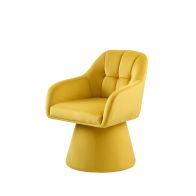 Orbit Dining Chair – English Mustard