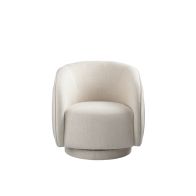 Orla Swivel Chair - Carrara