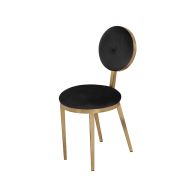 Silla de comedor Ravello – Negro