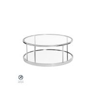 Rippon Couchtisch Rund - Silber