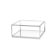 Rippon Salontafel Vierkant Zilver