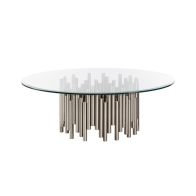 Rubell Couchtisch - Silber