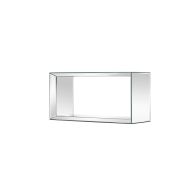 Uno - Mirrored Rectangular Wall Shelf
