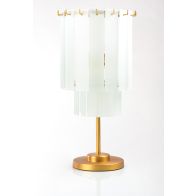 Veil Tischlampe - Messing