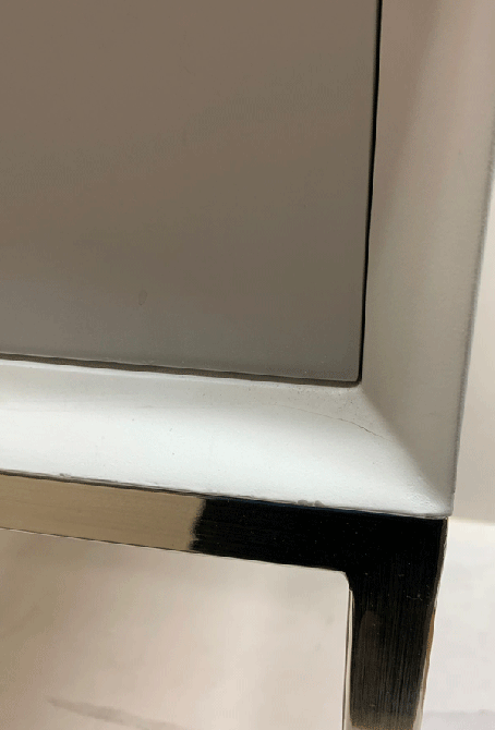 (ID:37359) Trio WHITE Bedside Table TR-21 -view8