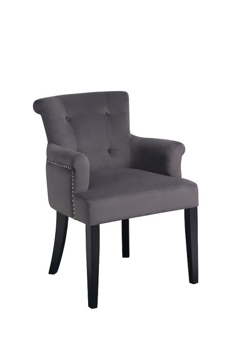 Positano Carver Chair with Back Ring - Smoke - Image #0