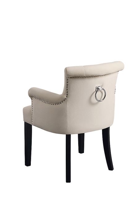 Positano Carver Chair with Back Ring - Cream - Image #0