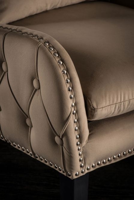 Margonia Fauteuil - Taupe - Beeld #0