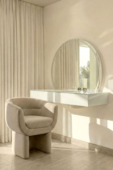 Alba Dressing Table With Illuminated Mirror -view2