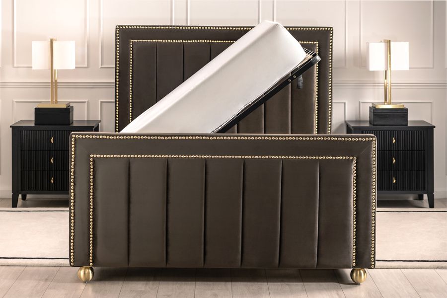 EU - Albert Säng med Förvaring - Carbon-view2