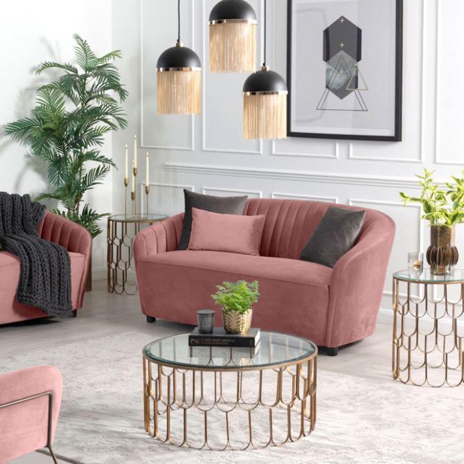 Alice 2-Zitsbank Blush Roze-view2
