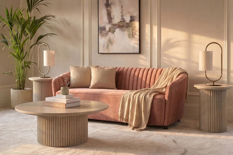  Alice - Sofá de dos plazas - Rubor Rosa-view2