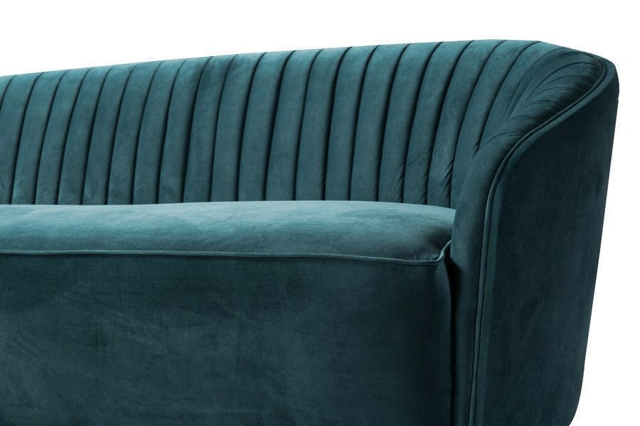 Alice 3-Sitzer Sofa - Pfauenblau-view5