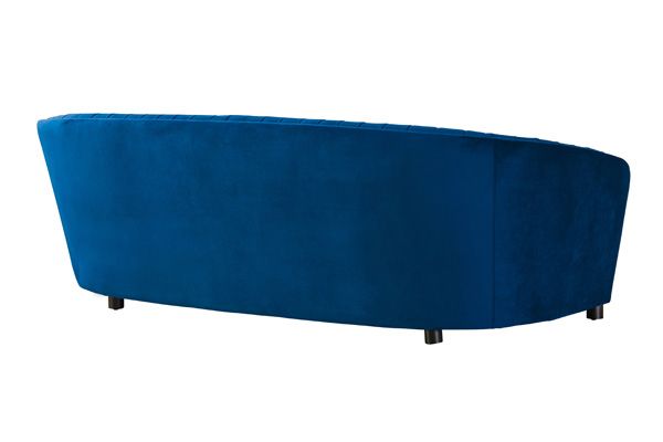 Alice Three Seat Sofa - Navy Blue - Image #0