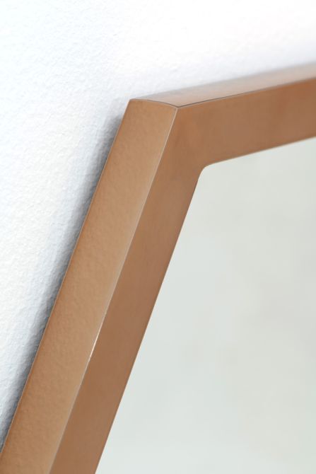 Alveare - Espejo de pared de cobre-view4