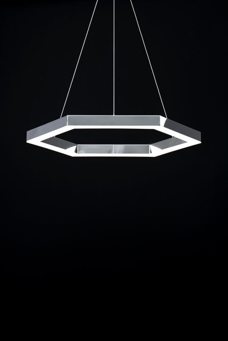 Alveare Lámpara Colgante LED Cromada - Imagen #0