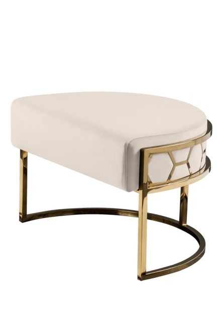 Alveare - Reposapiés de latón - Tiza-view3