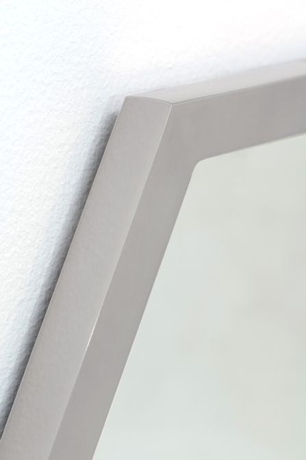 Alveare Wandspiegel Geborsteld Chroom-view5