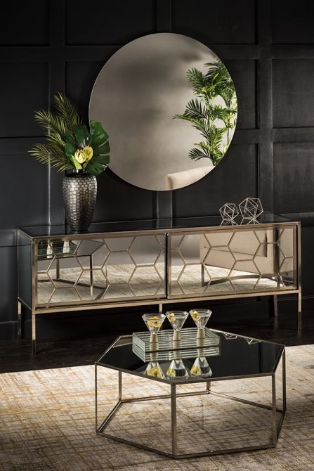 Silhouette Väggspegel-view2