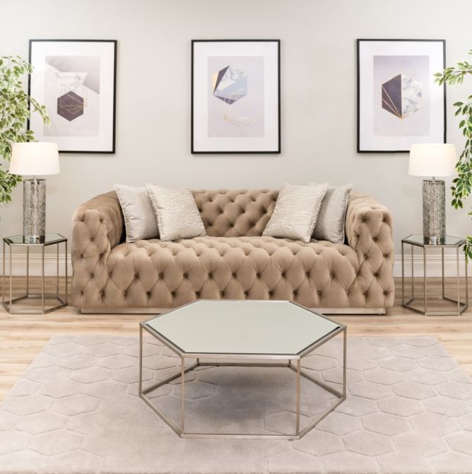 Alveare Tapis - Argent -view2