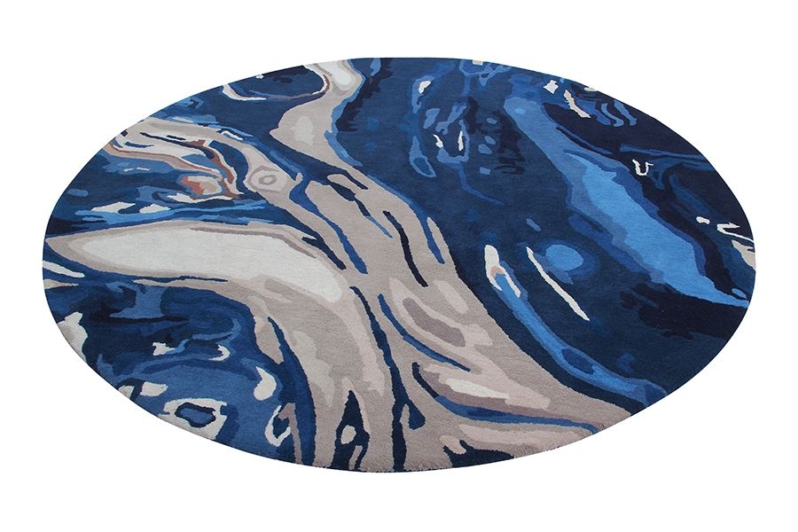 Vloerkleed Anala Blauw-view3