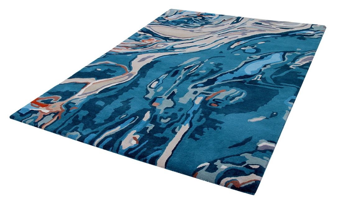 Anala Teal Rug-view3