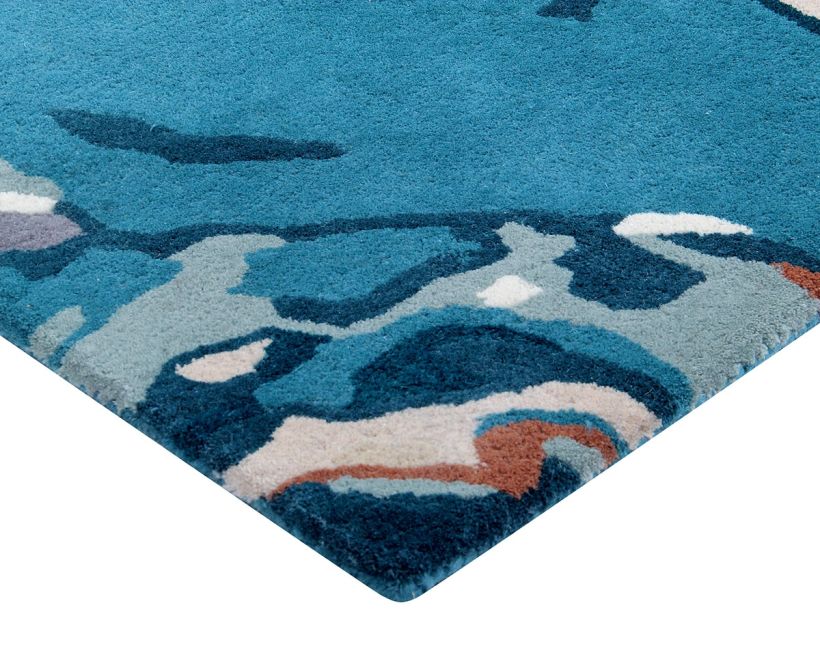 Anala Teal Rug-view5