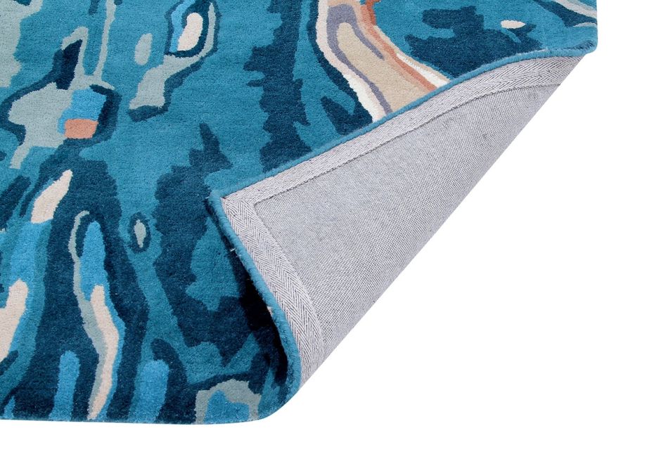 Anala Teal Rug-view4