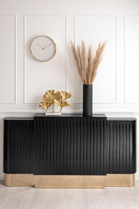 Anastasia Cache-radiateur ajustable - Noir