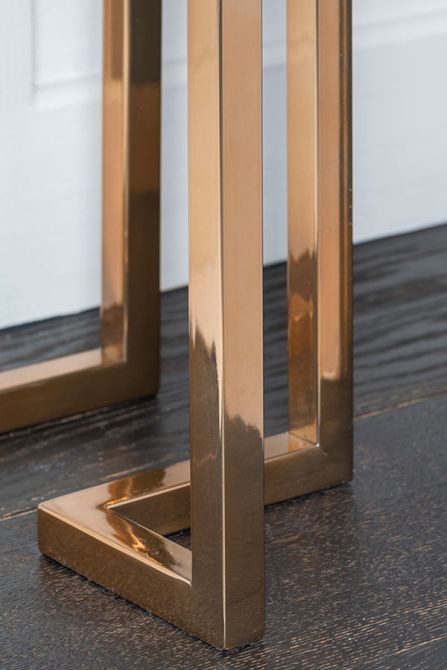 Table basse dorée Anta - Image #0