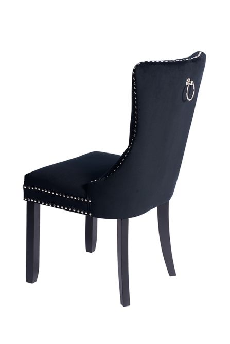 Chaise de salle à manger Antoinette, noire - Image #0