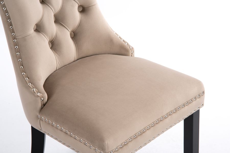 Antoinette Eetkamerstoel Taupe-view5