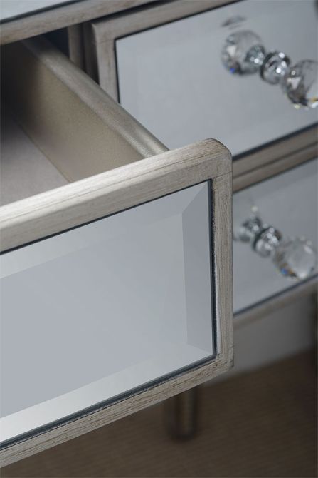 Antoinette Coiffeuse en miroir de verre trempé-view3