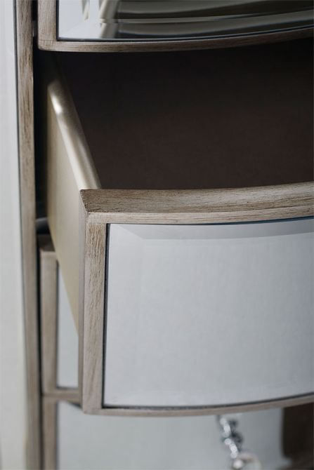 Antoinette Coiffeuse en miroir de verre trempé-view6