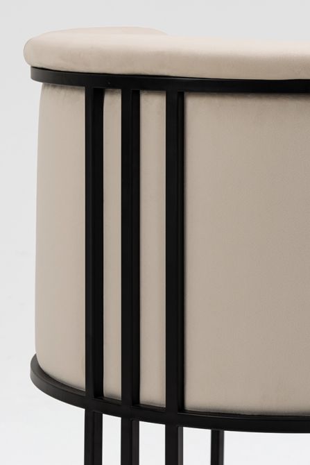 Aria Sedia da pranzo - Talpa - Nera-view4